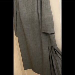 EUC Oscar By Oscar De La Renta Gray Shift Dress
